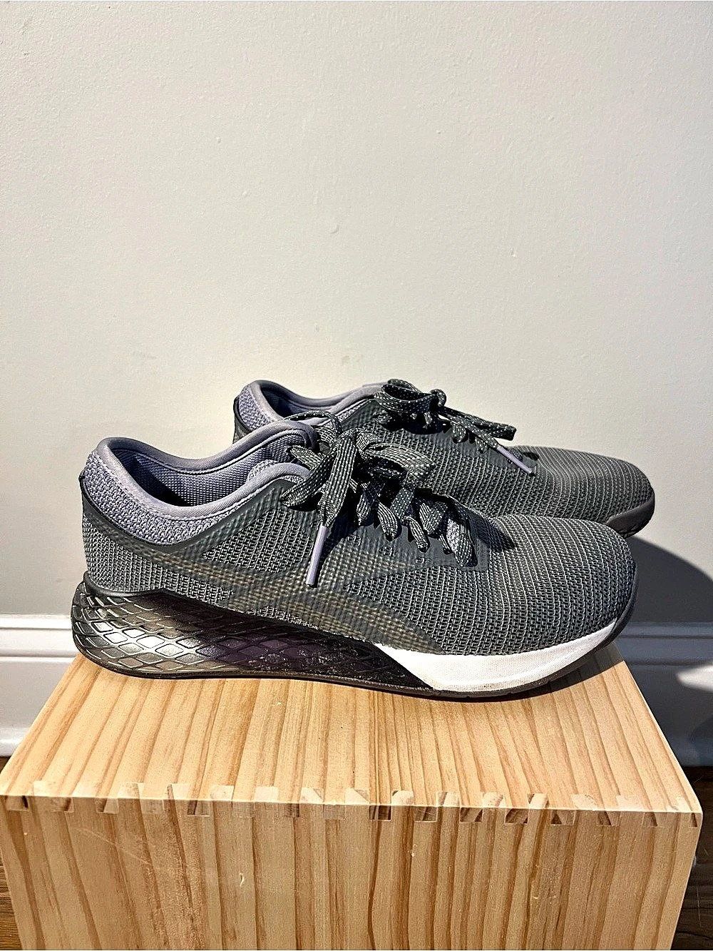 Reebok CrossFit Nano 9 Gray Athletic Shoes
